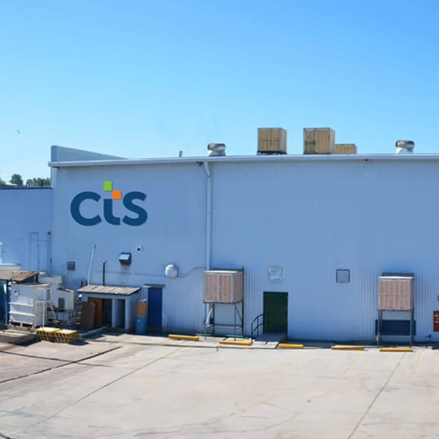 CTS facility and parking lot with blue sky in Nogales, Mexico