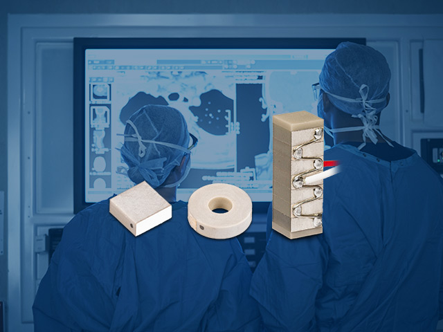 cts actuators and multilayer stacks on medical background